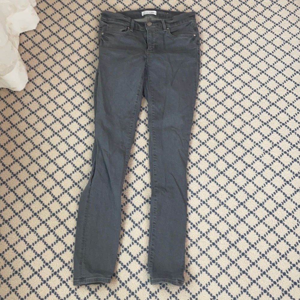 Gray skinny jeans